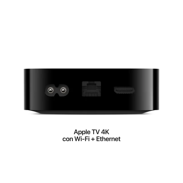Box smart TV Apple 4K Wi‑Fi + Ethernet con 128GB di archiviazione [MN893T/A]