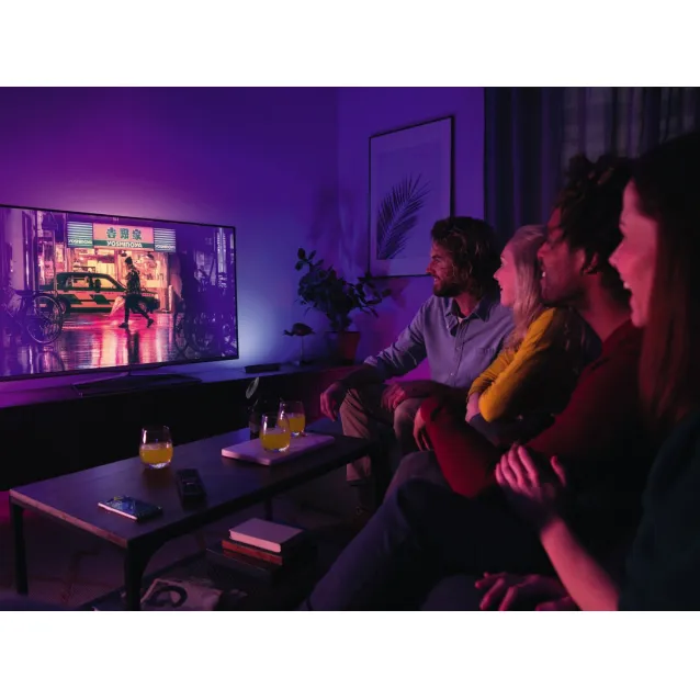 Philips Hue White and Color Ambiance Lampada da Tavolo LED Smart Play, Kit  Base con Alimentatore Incluso, 2 pezzi, Nero : : Illuminazione