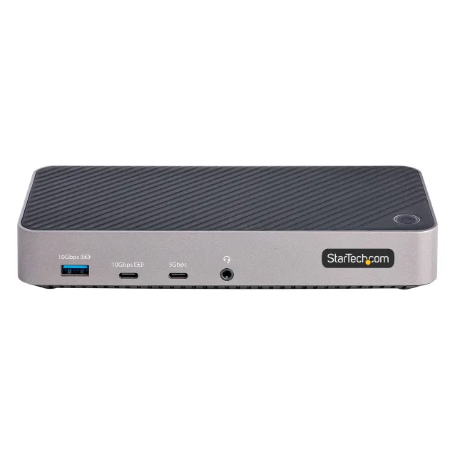 StarTech.com Docking station USB-C per Tre Monitor - Dock USB C Triplo HDMI/DP 4K Hub a 5 Porte GbE PD 100W Station Universale Multi Compatibile con Thunderbolt 3/4 [116U-USBC-DOCK]