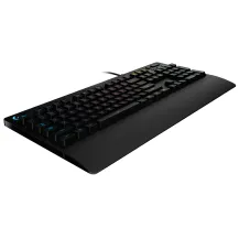 Logitech G G213 Prodigy Tastiera Gaming Cablata, LIGHTSYNC RGB, Tasti Retroilluminati, Resistente Agli Schizzi, Personalizzabili, Controlli Dedicati Multimediali, QWERTY Layout Italiano, Nero [920-009439]