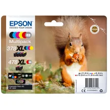 Cartuccia inchiostro Epson Squirrel Multipack 6-colours 378XL / 478XL Claria Photo HD Ink [C13T379D4020]
