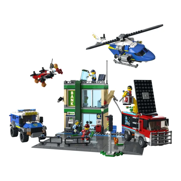 LEGO City Inseguimento della polizia alla banca [60317]