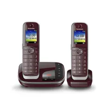 Panasonic KX-TGJ322 Telefono DECT Identificatore di chiamata Rosso [KX-TGJ322GR]