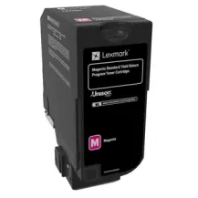 Lexmark 74C2SM0 cartuccia toner 1 pz Originale Magenta [74C2SM0]