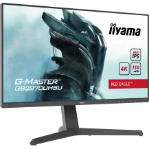 iiyama G-MASTER GB2870UHSU-B1 Monitor PC 71,1 cm [28] 3840 x 2160 Pixel 4K Ultra HD LED Nero (iiyama G-Master Red Eagle 28' Fast [FLC] IPS, 150Hz, 1ms, UHD 3840x2160 Gaming Display with Height Adjustable Stand) [GB2870UHSU-B1]