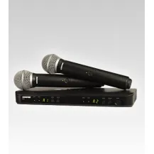 Shure BLX288/PG58 Black Stage/performance microphone