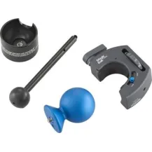 Testa per treppiedi Novoflex MagicBall Free 50 kit sfera,custodia,guscio,piedistal. [MB FREE SET]