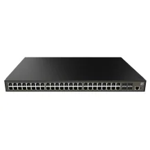 LevelOne GEL-5271 network switch Managed L2+ Gigabit Ethernet (10/100/1000) 1U Black