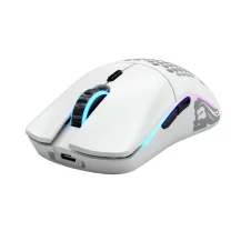 Glorious PC Gaming Race Model O- mouse Ambidestro RF Wireless 19000 DPI (Glorious RGB Optical Mouse - Matte White [GLO-MS-OMW-MW) [GLO-MS-OMW-MW]