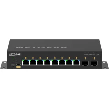 NETGEAR GSM4210PX-100EUS switch di rete Gestito L2/L3 Gigabit Ethernet (10/100/1000) Supporto Power over (PoE) Nero [GSM4210PX-100EUS]