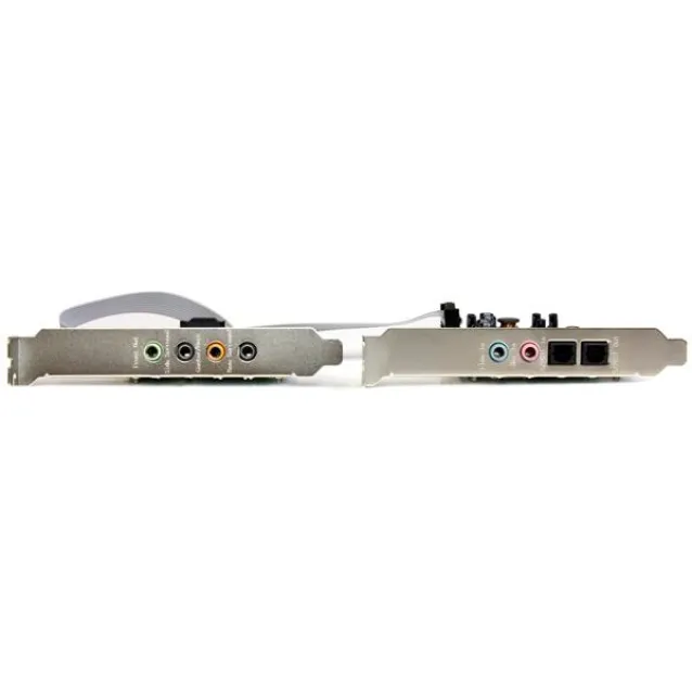 StarTech.com Scheda Audio interna PCI Express surround 7.1 canali - Surround Sound Card a 24-bit , 192Khz [PEXSOUND7CH]