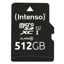 Memoria flash Intenso microSD 512GB UHS-I Perf CL10| Performance Classe 10 [3424493]