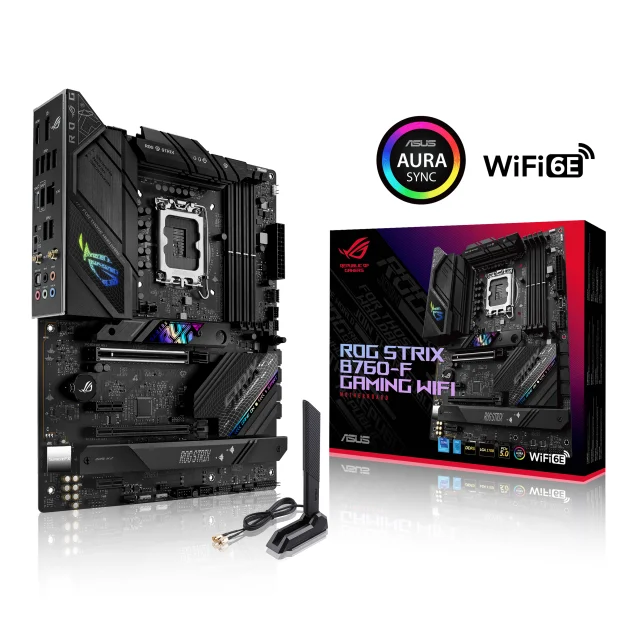 Scheda madre ASUS ROG STRIX B760-F GAMING WIFI Intel B760 LGA 1700 ATX [90MB1EP0-M0EAY0]