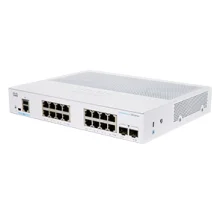 Cisco CBS350-16T-2G-EU switch di rete Gestito L2/L3 Gigabit Ethernet (10/100/1000) Argento [CBS350-16T-2G-EU]