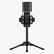 Streamplify MIC TRIPOD Nero Microfono da studio (Streamplify RGB Microphone with Mounting Tripod and Pop Filter) [SPMC-MZ1C127.11]