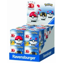 Ravensburger Pokemon Pokeballs Puzzle 3D Cartoni [946174]