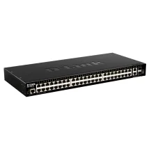 D-Link DGS-1520-52 switch di rete Gestito L3 10G Ethernet (100/1000/10000) 1U Nero [DGS-1520-52]