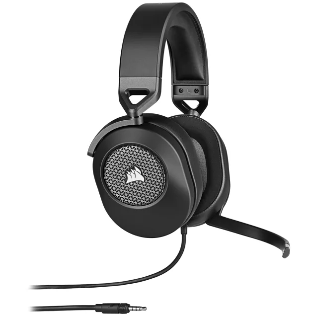 Cuffia con microfono Corsair HS65 SURROUND Auricolare Cablato Portatile Giocare Carbonio [CA-9011270-EU]