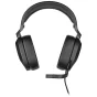 Cuffia con microfono Corsair HS65 SURROUND Auricolare Cablato Portatile Giocare Carbonio [CA-9011270-EU]