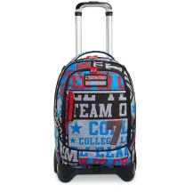 Seven Jack-2WD Trolley Soft shell Multicolour 34 L Polyester