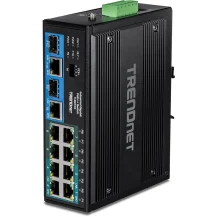 Trendnet TI-BG104 switch di rete Non gestito Gigabit Ethernet (10/100/1000) Supporto Power over (PoE) Nero [TI-BG104]