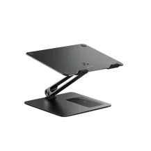ALOGIC EPLSWCBK supporto per laptop Supporto computer portatile Nero (ELITE POWER LAPTOP STAND - WITH WIRELESS CHARGER) [EPLSWCBK]