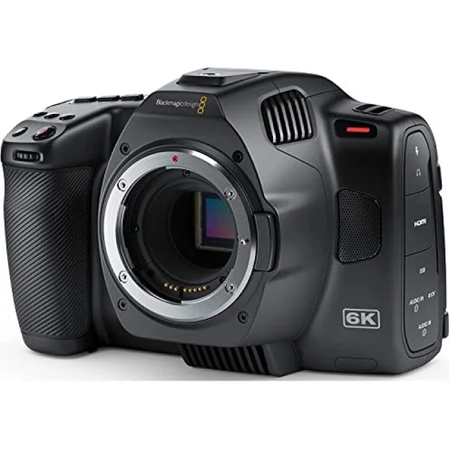 Videocamera Blackmagic Design Pocket Cinema Camera 6K G2 Macchina da presa compatta 35 mm Nero [BM-CINECAMPOCHD2]