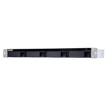Server NAS QNAP TS-431XeU Rack (1U) Collegamento ethernet LAN Nero, Stainless steel Alpine AL-314 [TS-431XEU-8G]