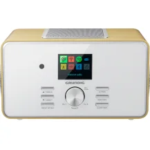 Radio Grundig DTR 6000 X Portatile Analogico e digitale Quercia, Bianco [GIR1100]