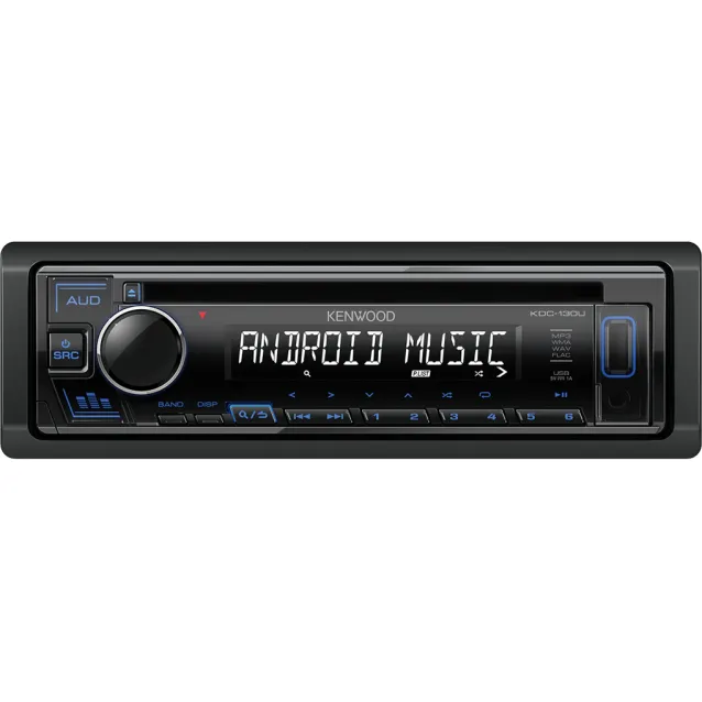 Autoradio Kenwood KDC-130UB Ricevitore multimediale per auto Nero 88 W [KDC-130UB]