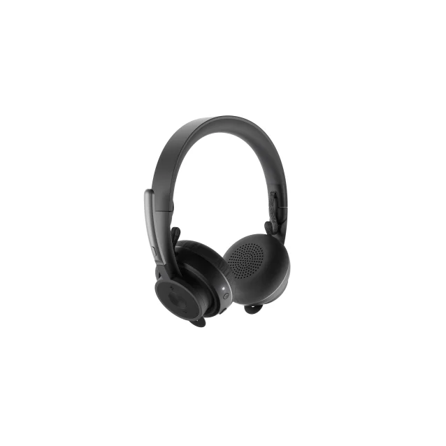 Cuffia con microfono Logitech Zone Auricolare Wireless A Padiglione Ufficio Bluetooth Grafite [981-000914]