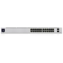 Switch di rete Ubiquiti UniFi 24-Port PoE Gestito L2/L3 Gigabit Ethernet (10/100/1000) Supporto Power over (PoE) 1U Argento [USW-24-POE]