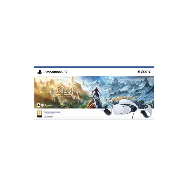 Visore Sony PlayStation VR2 + Voucher Horizon Call of the Mountain Occhiali immersivi FPV Nero, Bianco [1000036288]