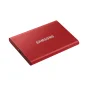 SSD esterno Samsung Portable T7 500 GB Rosso [MU-PC500R/WW]