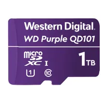 Memoria flash Western Digital WD Purple SC QD101 1 TB MicroSDXC UHS-I [WDD100T1P0C]