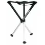 Walkstool COMFORT 55XL sedia da campeggio Sgabello 3 gamba/gambe Nero [COMFORT 55XL]