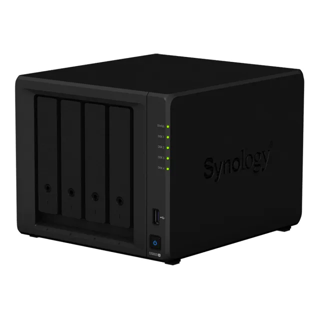Synology DiskStation DS920+ server NAS e di archiviazione Mini Tower Collegamento ethernet LAN Nero J4125 [DS920+]