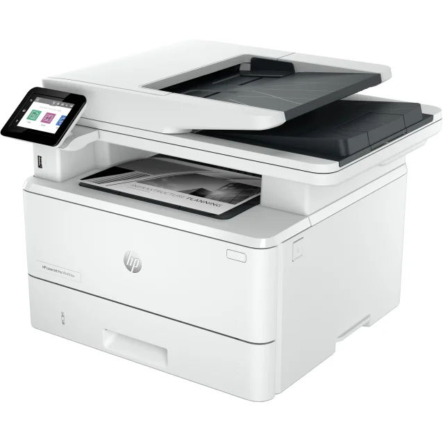 HP LaserJet Pro Stampante multifunzione 4102fdw, Bianco e nero, per Piccole medie imprese, Stampa, copia, scansione, fax, wireless; idonea a Instant Ink; stampa da smartphone o tablet; Alimentatore automatico di documenti [2Z624F#B19]