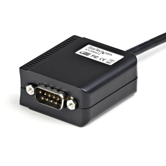 StarTech.com Cavo adattatore seriale professionale USB RS422/485 da 1,80 m con interfaccia COM [ICUSB422]