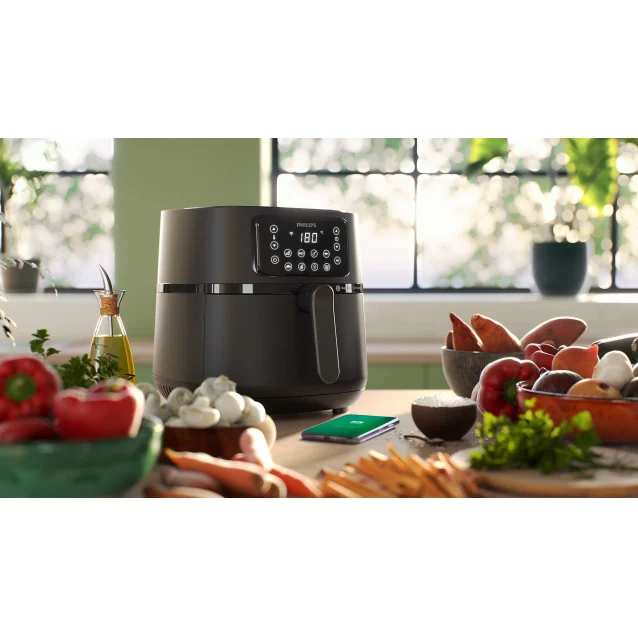 Philips 5000 Series Series 5000 connesa HD9285/93 Airfryer XXl-6 Porzioni,  7,2L - Prezzo Reale