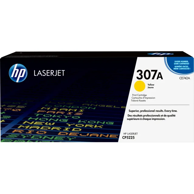 HP Cartuccia Toner originale giallo LaserJet 307A [CE742A]