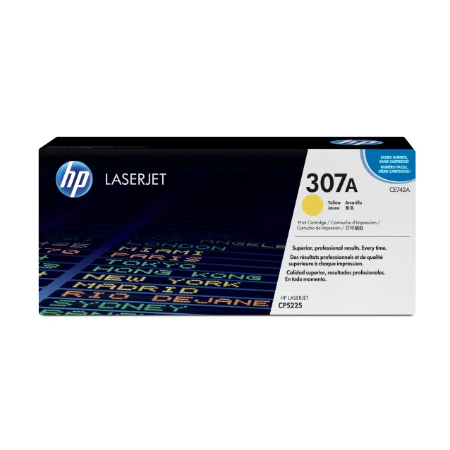 HP Cartuccia Toner originale giallo LaserJet 307A [CE742A]