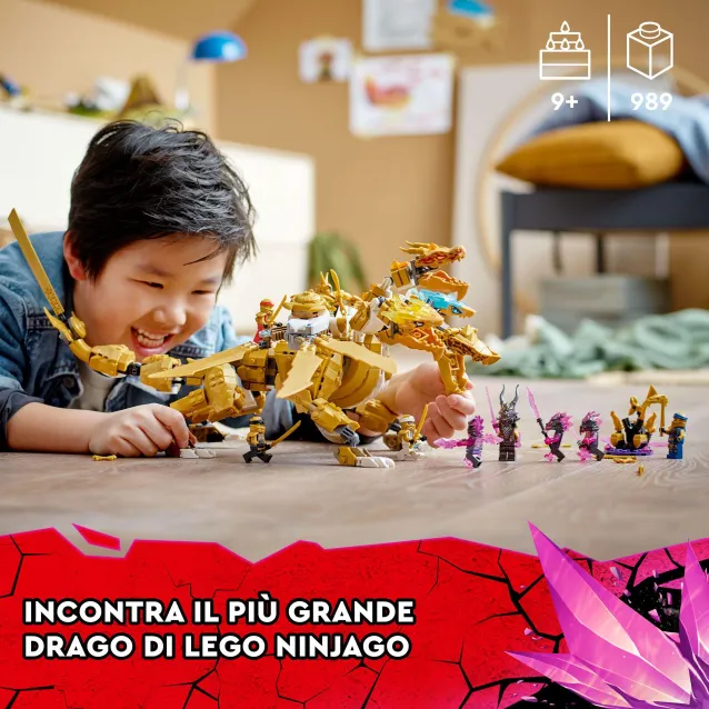 LEGO NINJAGO Ultra drago d’oro di Lloyd [71774]