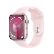 Smartwatch Apple Watch Series 9 45 mm Digitale 396 x 484 Pixel Touch screen Rosa Wi-Fi GPS [satellitare] (WATCH S9 PI AL LP SB SM GPS) [MR9G3QA/A]