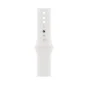 Apple MP7F3ZM/A accessorio indossabile intelligente Band Bianco Fluoroelastomero (APPLE WATCH 45 WHITE SP) [MP7F3ZM/A]