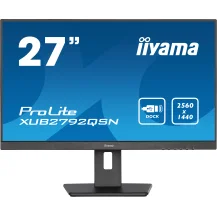 iiyama ProLite Monitor PC 68,6 cm [27] 2560 x 1440 Pixel Wide Quad HD LED Nero (Iiyama XUB2792QSN-B5 Monitor) [XUB2792QSN-B5]