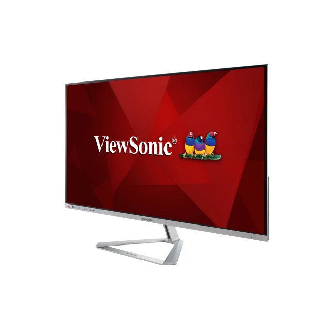 Monitor Viewsonic VX Series VX3276-4K-mhd 81,3 cm [32] 3840 x 2160 Pixel 4K Ultra HD LED Argento (32IN 16:9 UHD 3840X2160 4MS - 1200:1 2 HDMI) [VX3276-4K-MHD]
