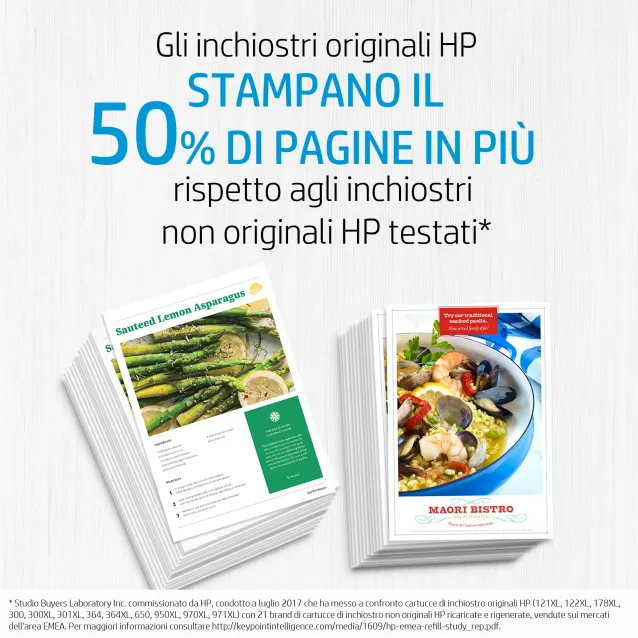 Cartuccia inchiostro HP nero ad alta capacità originale 973X PageWide [L0S07AE]