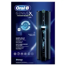 Oral-B Genius X 80354128 spazzolino elettrico Adulto Spazzolino oscillante Nero, Blu [80354128]
