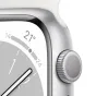 Smartwatch Apple Watch Series 8 OLED 45 mm Argento GPS (satellitare) [MP6N3FD/A]